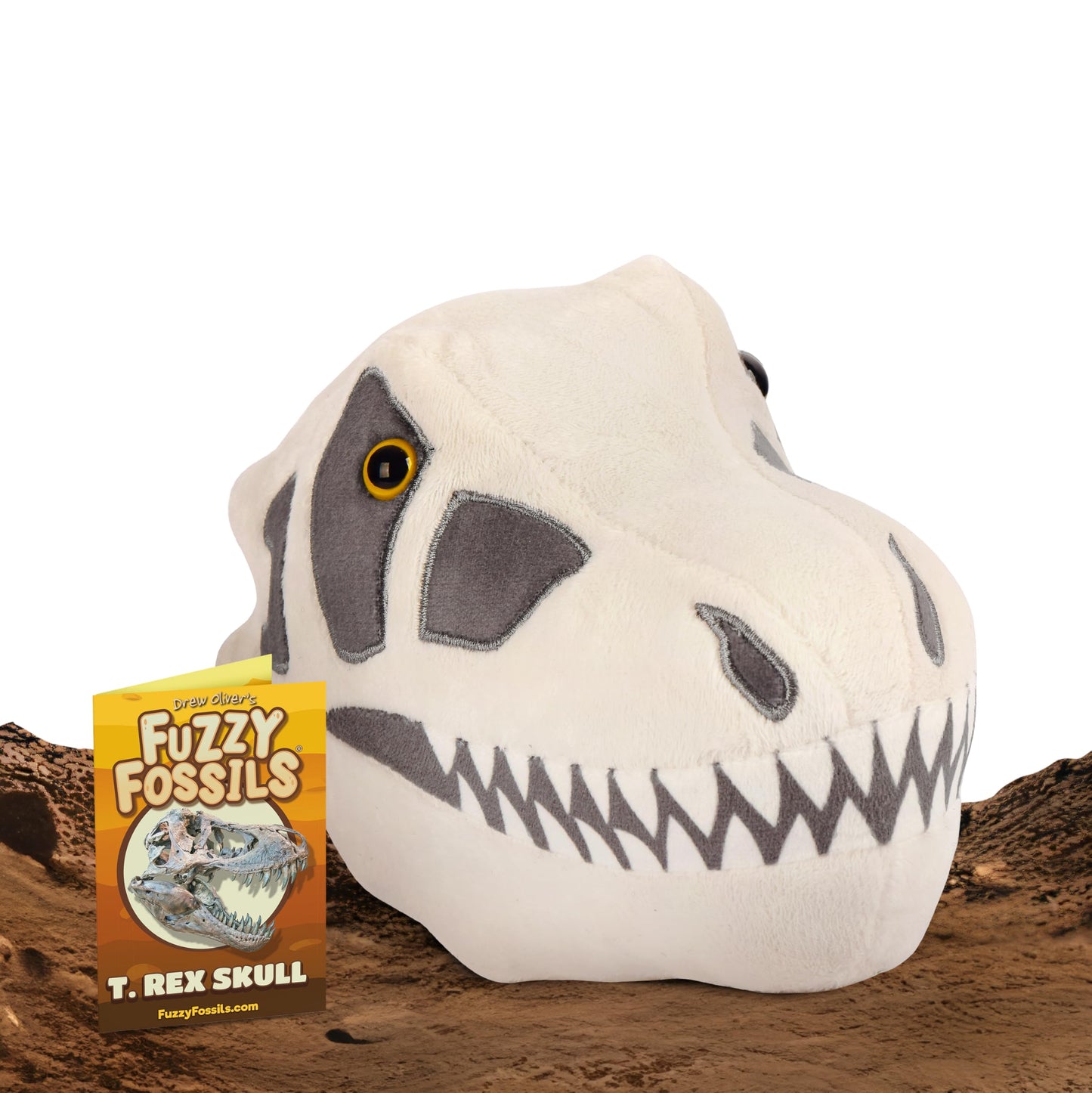 Fuzzy Fossils T rex Stuffed Animal, T rex Plush, Dinosaur Stuffed Animal, Stuffed Dinosaur Plush, Tyrannosaurus Rex Toy, Trex Dinosaur Toy, Dinosaur