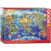 EuroGraphics (EURHR Crazy World 2000Piece Puzzle 2000Piece Jigsaw Puzzle (8220-5343)