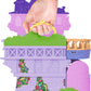 Mattel Disney Princess Toys, Rapunzel Storytime Stackers Doll House Tower with Rapunzel Small Doll, 1 Pascal Figure & 7 Accessories, Inspired by Movie