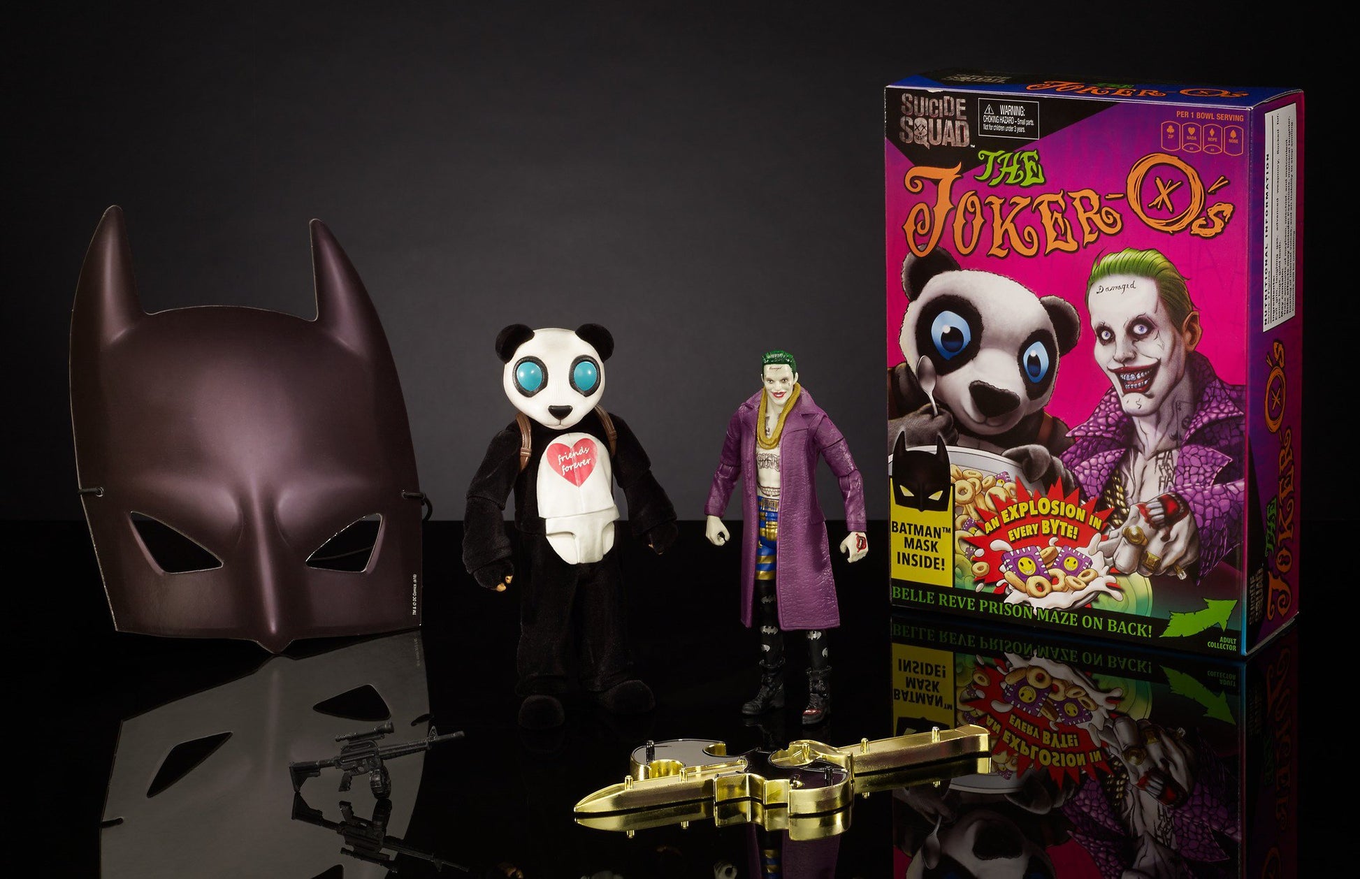 DC Comics SDCC 2016 Multiverse Suicide Squad The Joker & Panda 2 Pack Figures