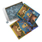 Cobble Hill 500 Piece Puzzle - Bear Eyes: Harvest - Sample Poster Included