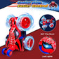 Kids Toys Spider RC Car for Boys 4-7 - Cool Spider Monster Remote Control Crawler Toy 360° Flip Fast Stunt & 4WD Light Up Wheel - Fun Boy Gift Idea