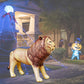 Jet Creations Inflatable Male Lion with Mane Stuffed Animal, Standing - Ideal for Safari or Wildlife Theme Parties, Favors, and Decorations, Size 36
