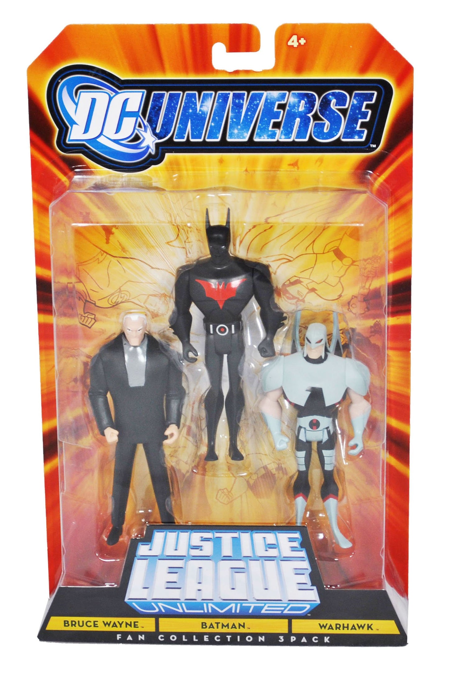 DC Universe Justice League Unlimited - Bruce Wayne, Batman, WarHawk