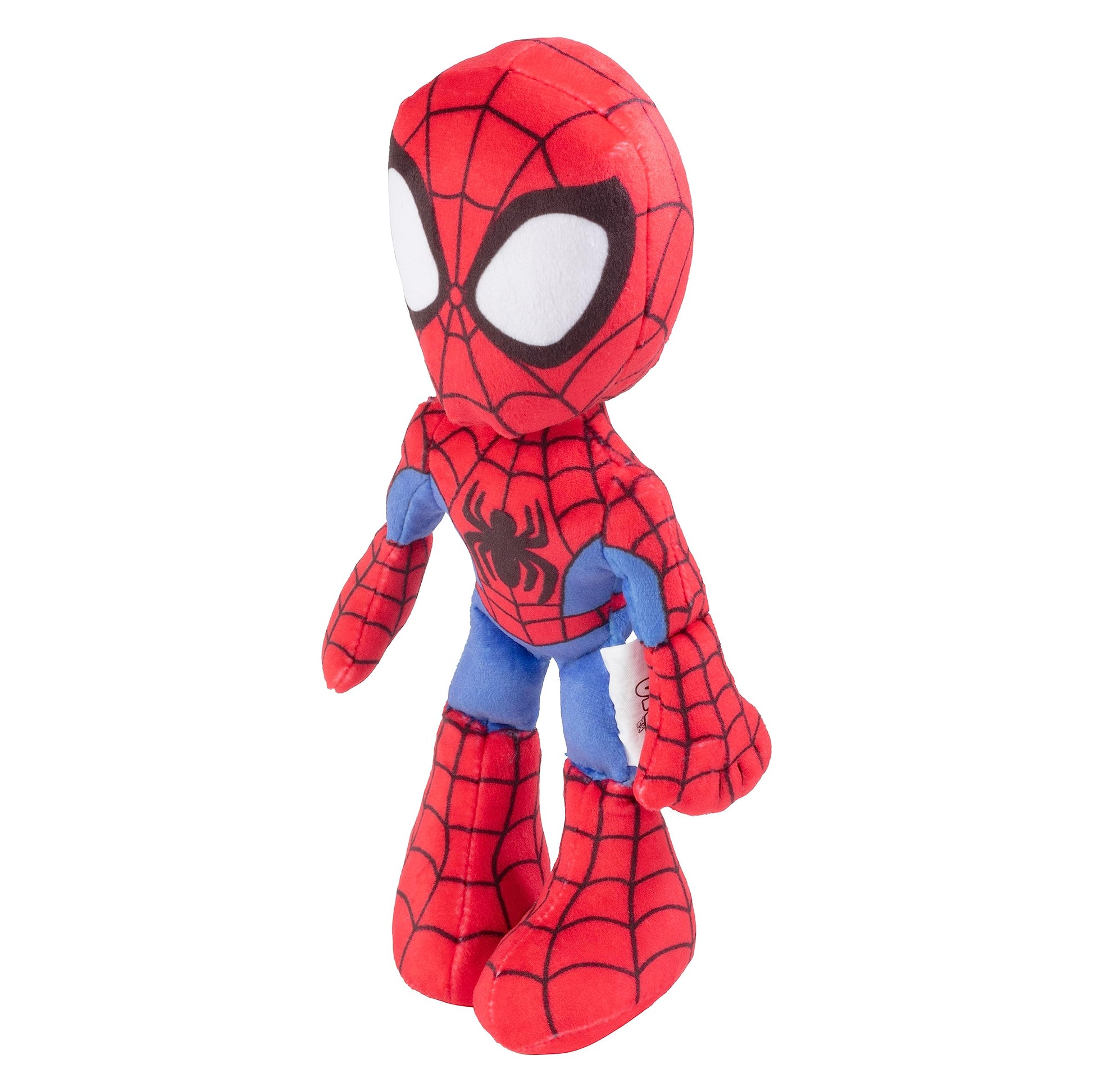 Marvel Spidey and His Amazing Friends 8" Spider-Man Plush - Spider Man Stuffed Animal Toy Figure - Officially Licensed - Spider-Verse Gift for Kids