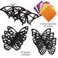 VHALE Suncatchers Craft 3 Sets (9 Cutouts) w Tissue Papers Stained Glass Effect Paper Sun Catcher Kit, Window Art, Classroom Crafts, Creative Art