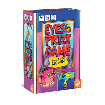 MindWare Eyes on The Prize Game - Arcade-Themed Trading & Set Collection Card Game for Kids and Families - Earn and Trade Prize Tokens to Win