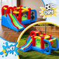 Inflatable Bounce House for Kids | 6 in 1 Play Mode Inflatable Jump House, Outdoor/Indoor Bouncy House with Blower, Jump Bounce House with Slide