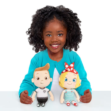 Ada Twist, Scientist Cuddle Time Iggy Peck 11-Inch Plush Doll, Includes Signature Look, Kids Toys for Ages 2 Up by Just Play