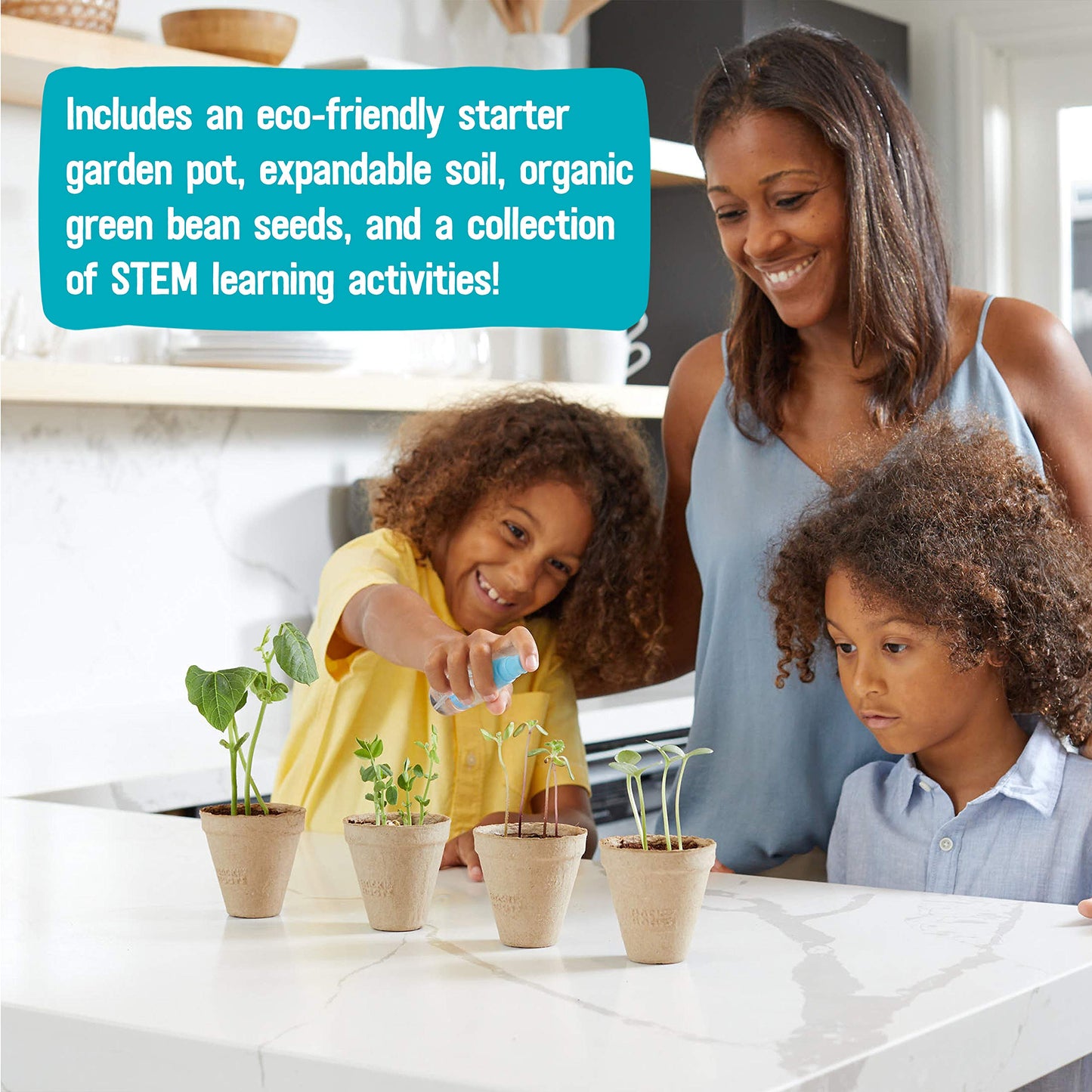 Back to the Roots Kids Science Grow Kit - 2 pk Bean and Watermelon