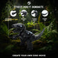 Zing Stikbot MEGA Dino Space Black T-REX - 6" Poseable Dinosaur Figure with Suction Cups, Stop Motion Animation Toy for Kids Ages 4+