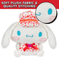 Cinnamoroll 8 Inch Hearts Valentine's Day Plush - Officially Licensed Hello Kitty & Friends - Authentic Collectible Stuffed Animal Holiday Toy - Gift