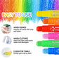 Tempera Paint Sticks,36 Vibrant Colors Washable Paint Sticks For Kids, Quick Drying, Non-Toxic, Suitable for Paper, Wood, Canvas, and Fabric