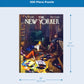 New York Puzzle Company - New Yorker Record Lounge - 500 Piece Jigsaw Puzzle for Adults by Arthur Getz