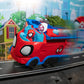 Jazwares Marvel's Spidey and His Amazing Friends Web Spinning Hauler - 8-Inch 3-in-1 Transforming Vehicle - Toys Featuring Your Friendly Neighborhood