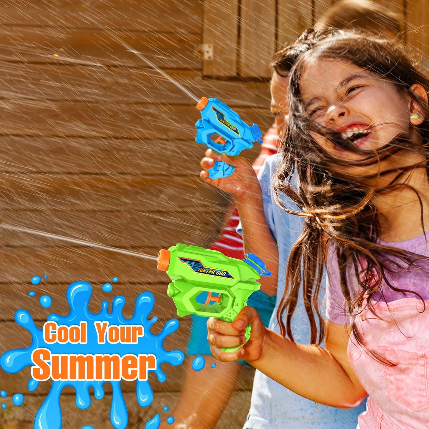 Water Guns for Kids, Squirt Guns Mini Water Pistol Small Water Blaster Toys for Boys Girls Toddlers, Summer Toys for Outdoor Swimming Pool Beach Water