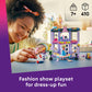 LEGO Friends Heartlake City Fashion Show Building Toy for Girls & Boys - Pretend Play Set for Kids, Ages 7+ - W/Paisley, Liann & Nova Minidolls