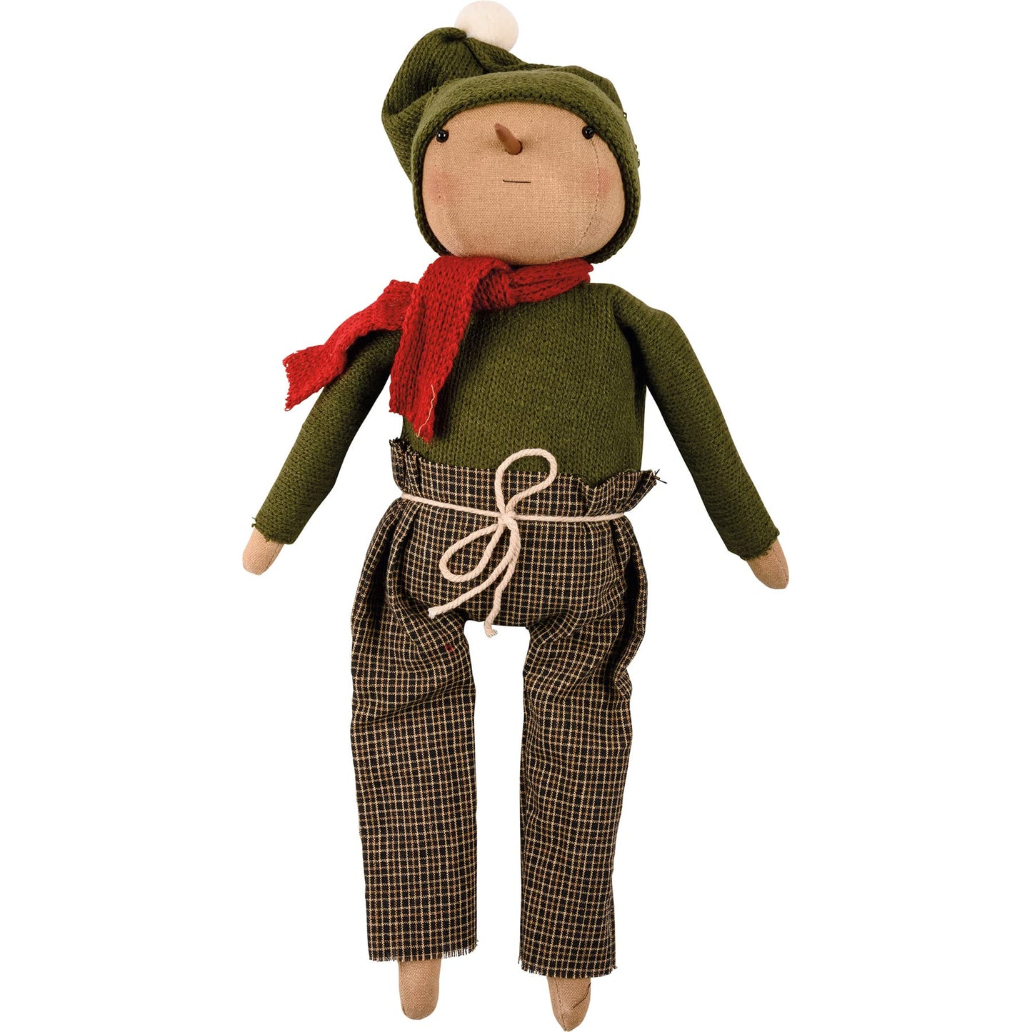 Primitives By Kathy 113317 Frank Doll, 17 Inch, Multicolor