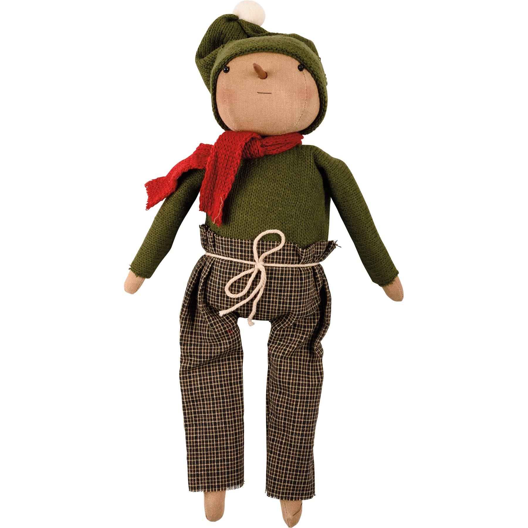 Primitives By Kathy 113317 Frank Doll, 17 Inch, Multicolor