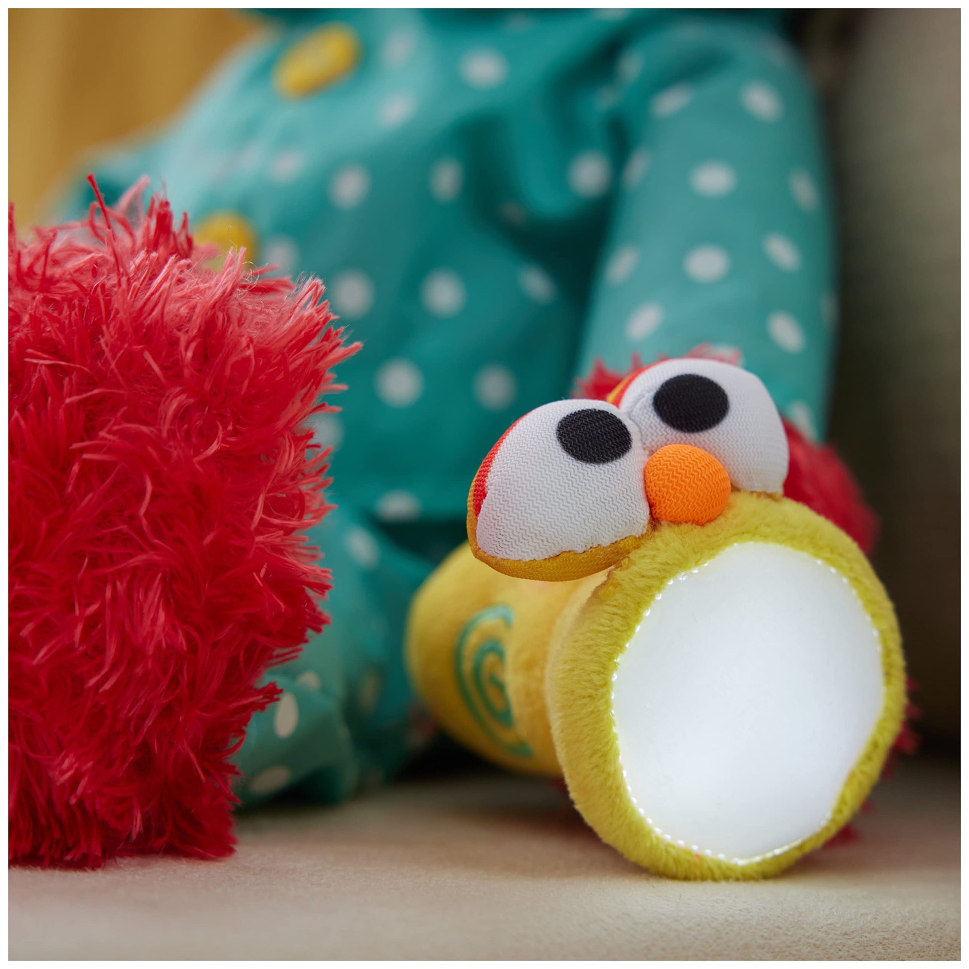 GUND Sesame Street Bedtime Elmo 12” Plush with Glow-in-the-Dark PJs; Age 1+