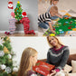 Flechllary 3ft DIY Felt Christmas Tree for Toddlers, Set Plus Snowman Advent Calendar with 33 Removable Ornaments, Wall Hanging Xmas Gift for Kids