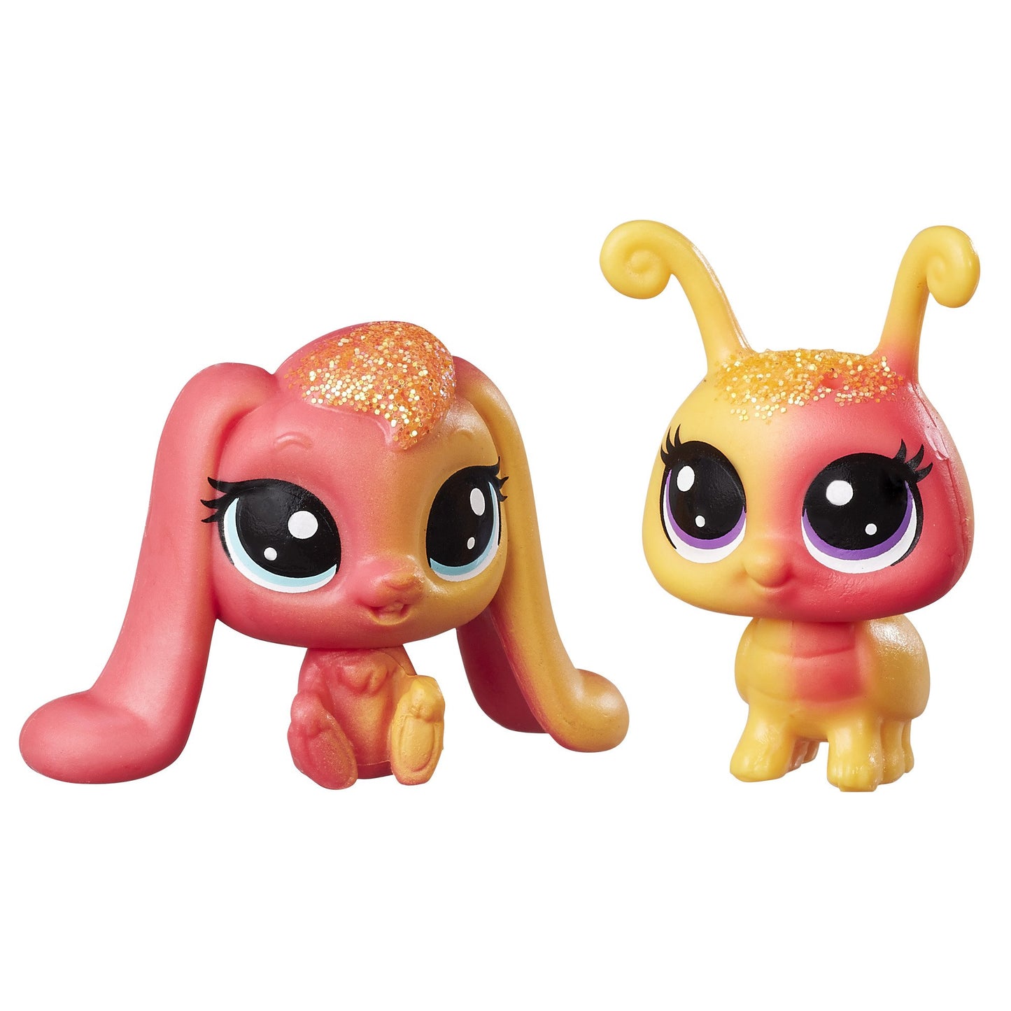Littlest Pet Shop Apricotta Ambergleam & Sunset Glimmerbug
