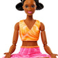 Barbie Made To Move Fashion Doll, Brunette Wearing Removable Sports Top & Pants, 22 Bendable “Joints”