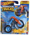 Hot Wheels Monster Trucks HWMT Trike, Freestyle Wreckers 12/12 Includes Crushed Car