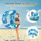 KEUCL Pool Floats, 3 Pack Inflatable Pool Float Chairs with Cupholders & Handles, Pool Floats Adult & Kids Perfect for Pool Lake & Rivers, Pool Toys