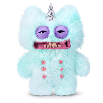 Fuggler Fugglercorns 9 Inch Plush Collectible Toy (Stinkface) by ZURU Featuring Funny Ugly Monster Unicorn Designs with Glitter Details, Human?Like