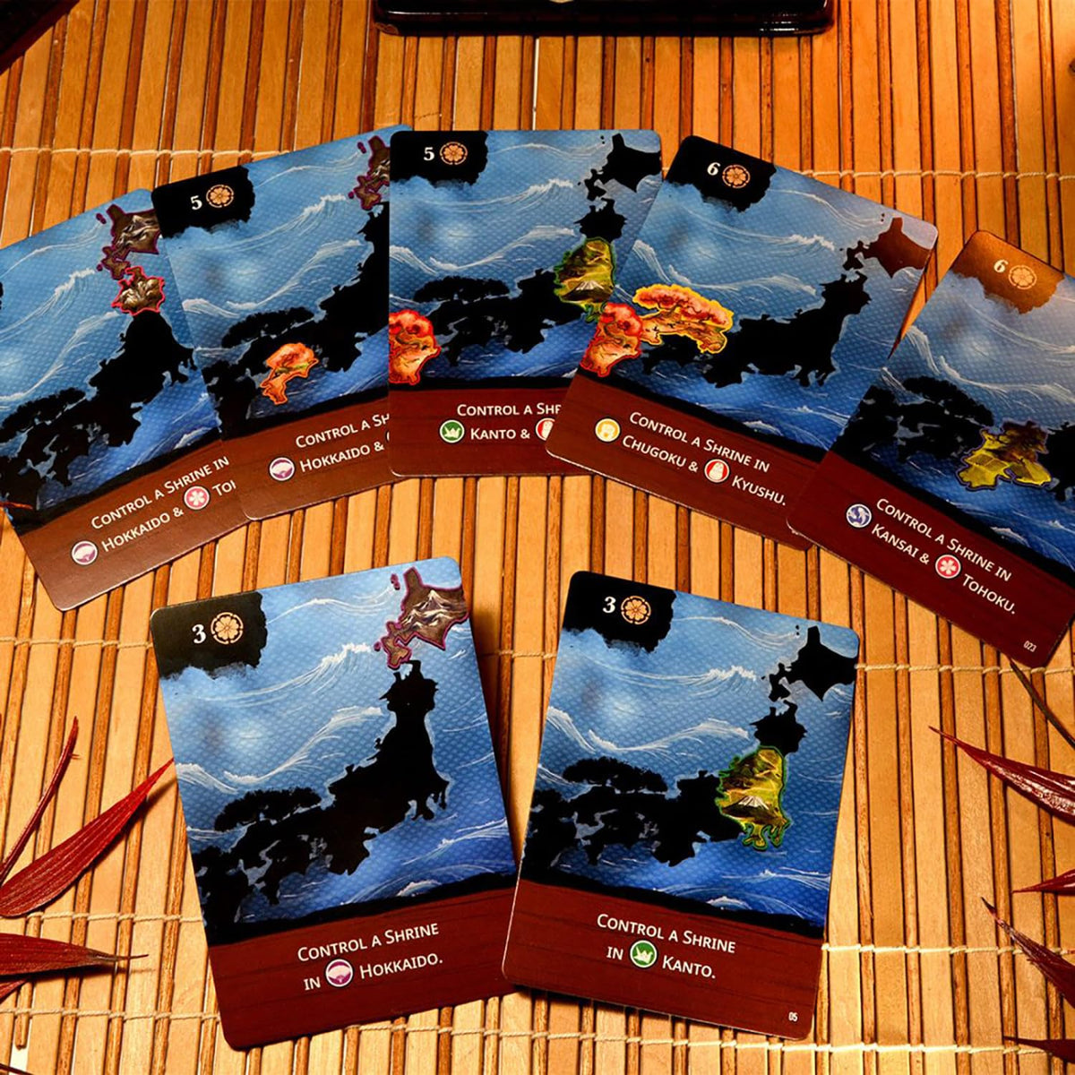 WizKids Jinja Board Game Building The Shrines of Japan - Kevin Crosby