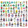 JHESAO 20 PCS PVZ Plush Random Different Types Zombies Plants Sets Toy 1 2 Stuffed Soft Doll, PVZ Plants and Zombies Plushies Figure Doll New