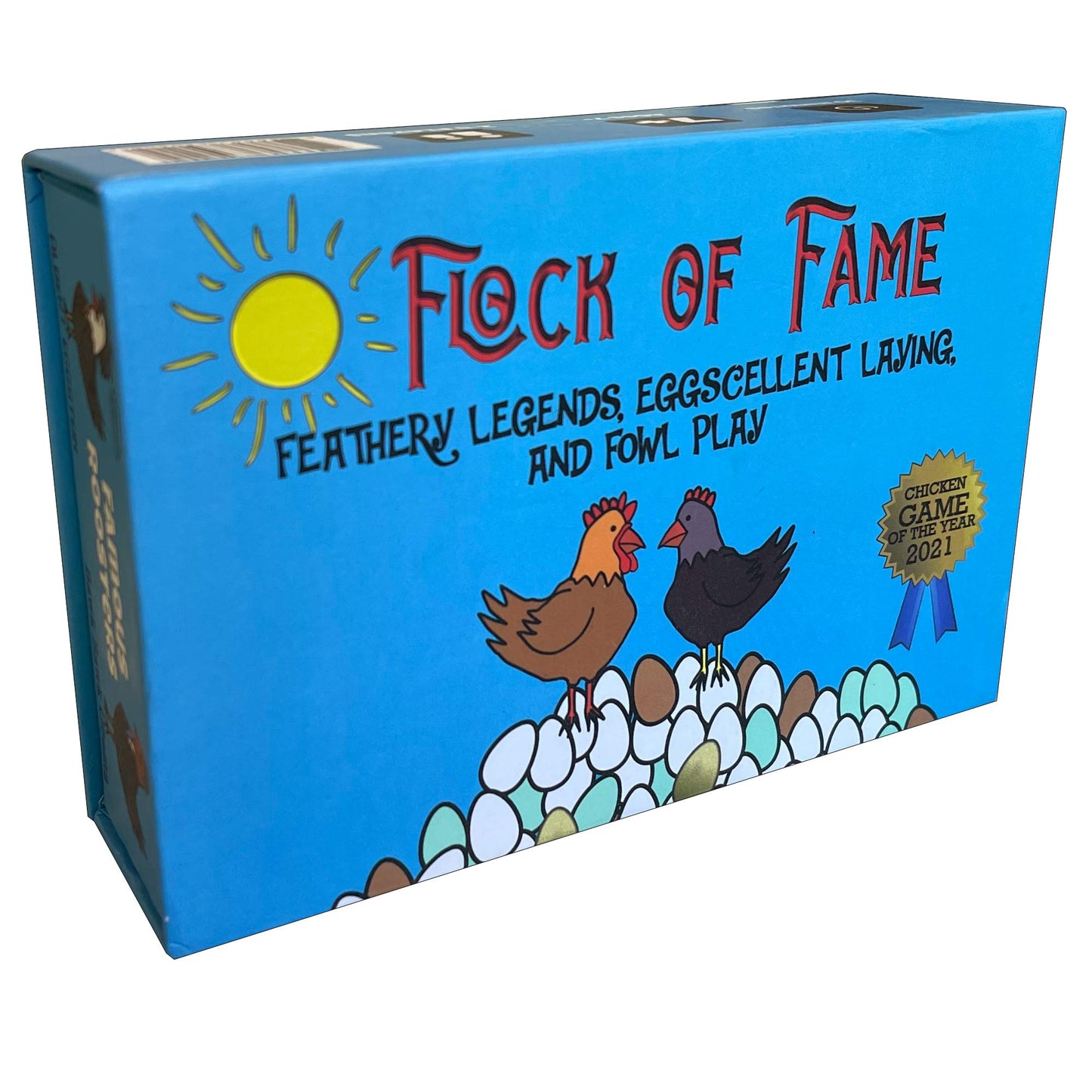 LXElabs Flock of Fame: A Card Game About Famous Chickens Flocking Together in unprecedented Times