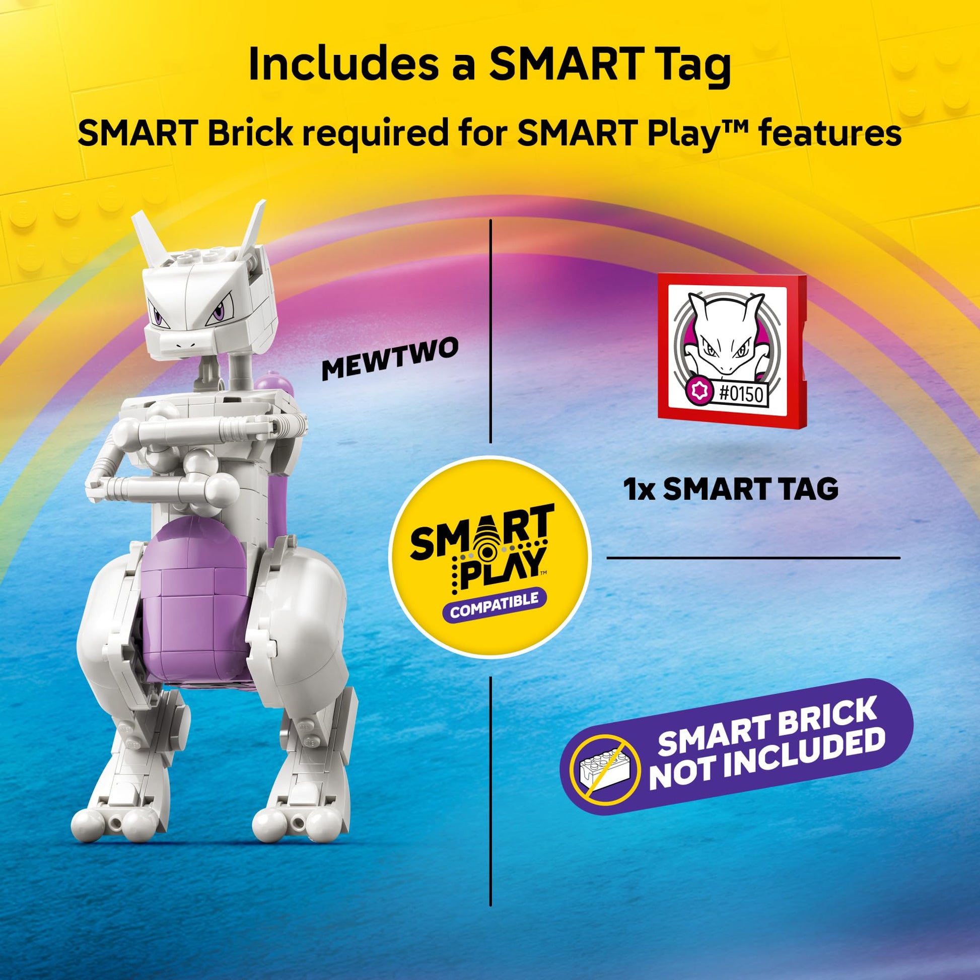 LEGO Pokémon SMART Play: Mewtwo's Lab Break 72163