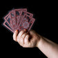 Waterproof Playing Card Deck with Jokers - 54 Clear Plastic Cards, Poker Size, Standard Index - Durable, Washable and Easily Portable - Flexible