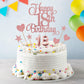 Lecferrarc 18th Birthday Cake Decorations, 18th Birthday Candles Cake Numeral Candles and Glitter Happy 18th Birthday Cake Toppers Set for Birthday