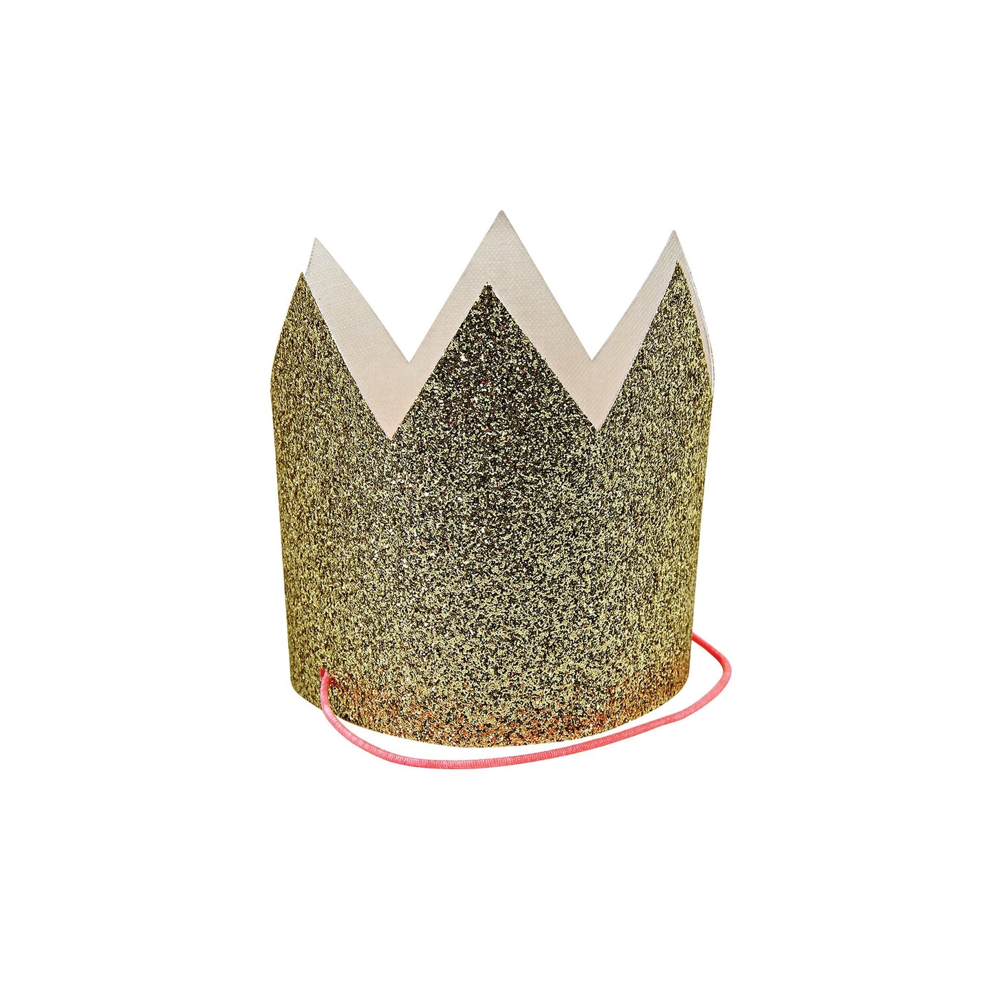 MERI MERI Gold Mini Glittered Crowns, 1 EA