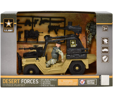 US Army Desert Forces 11 Piece Set