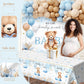 Bear Baby Shower Decorations Party Supplies, We Can Bearly Wait Baby Shower Decoration, Backdrop Balloon Arch Box Mom to Be Sash Dad to Be Pin
