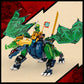 LEGO NINJAGO Lloyd’s Legendary Dragon Toy, 71766 Set with Snake Figures & NYA Minifigure, Collectible Mission Banner Series