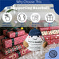 MaiTianna Emotional Support Crochet Baseball, Mini Funny Crochet Toy, Creative Cute Life Doll with Encouragement Card Emotional Support Gift