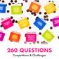 Classy Girl Bachelorette Party Game - 260 Funny Questions & Challenges for Adults - Bridal Shower Accessory & Favor for The Bride