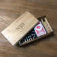 WE Games Custom Engraved 10-in-1 Combination Set - Dominoes, Cribbage, Cards, and Dice