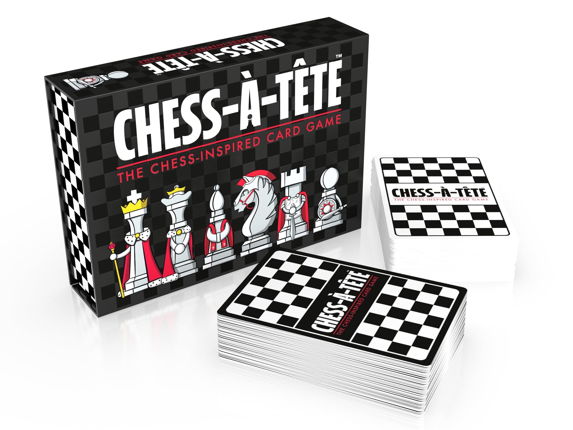 Chess-à-Tête - 2 Player Strategy Card Game for Adults & Teens | Chess-Inspired Tactical Battles | Fast, Portable, Easy to Learn