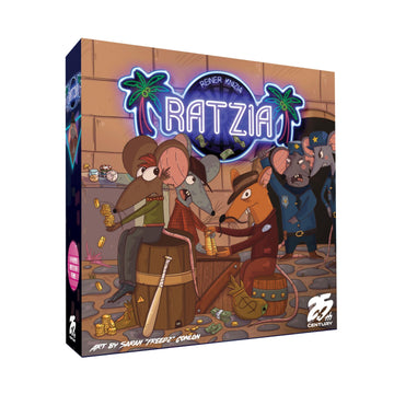 25th Century Games Ratzia - Auction & Gangster Card Game by Reiner Knizia Ages 12+ | 2-5 Players | 45 Min
