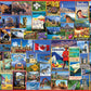 White Mountain 1000 Piece Jigsaw Puzzle, Best Places in Canada
