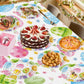 50 Pack Large Easter Plates Set - Watercolor Happy Easter Oval Paper Plates, Disposable Spring Colorful Eggs Oval Heavy Duty Dinner Dessert Plate