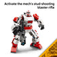 LEGO Star Wars Clone Shock Trooper Mech Building Toy for Boys & Girls - Poseable Star Wars Figure W/Pretend Play Blaster & Stud Shooter for Kids