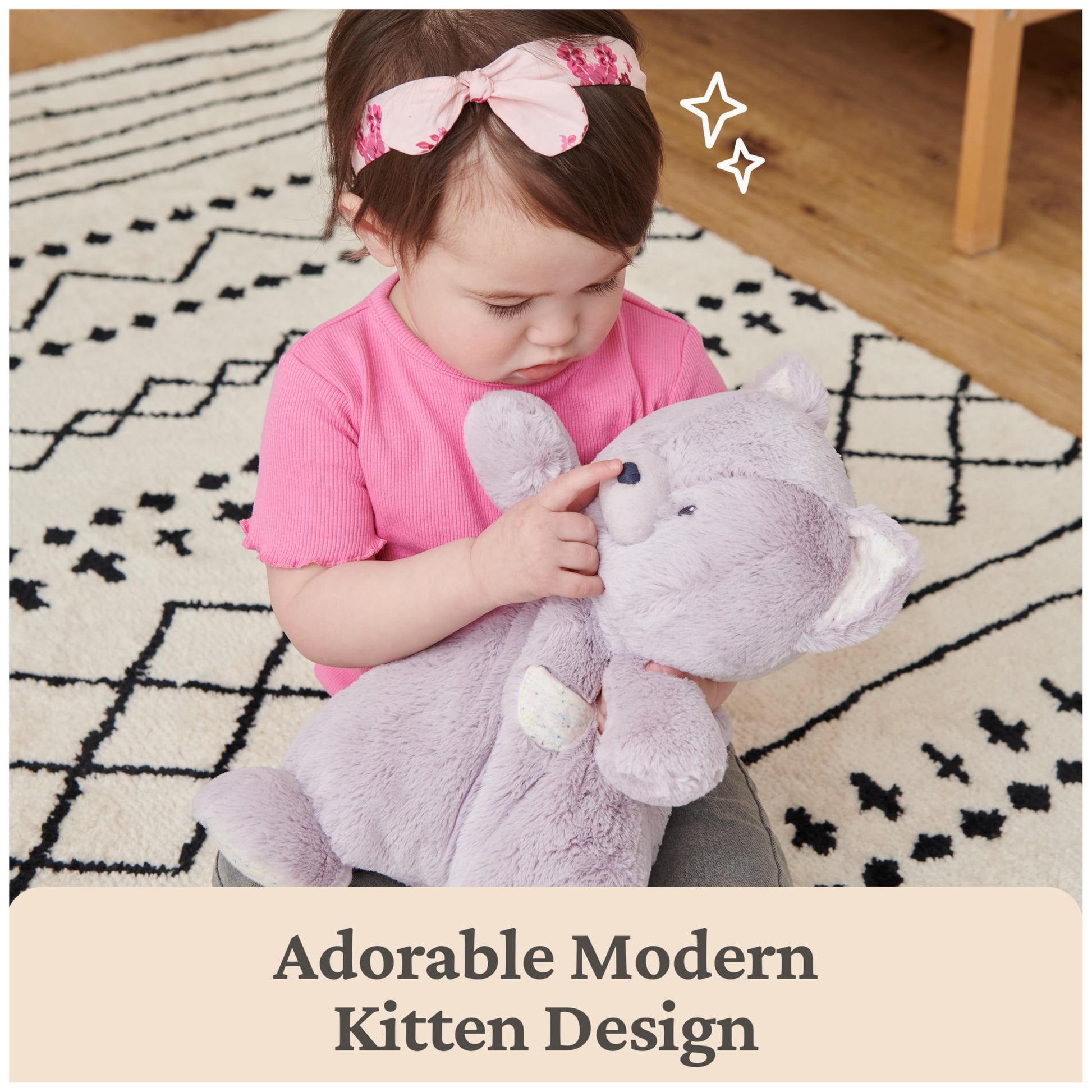 GUND Baby Oh So Snuggly Kitten 12.5-Inch Plush Toy, Ages 0+