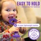 Tentacle Teether - Made in USA Medical Grade Silicone Teether for Infants - Multi-Stage Molar Relief & Interactive Parent-Finger Fit - 0-24 Months